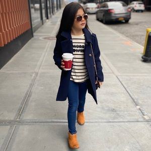 Zara Girls Striped Long Sleeve Shirt
